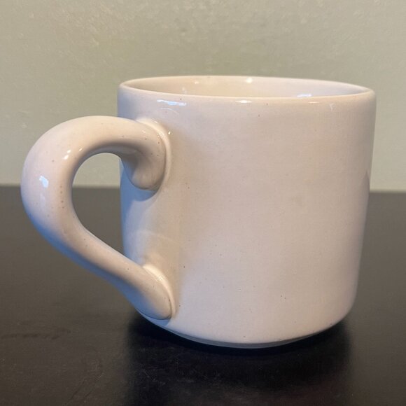 HEARTH & HAND with Magnolia XO Glazed Off-White Stoneware Mug ~ Hugs and Kisses - Picture 4 of 10